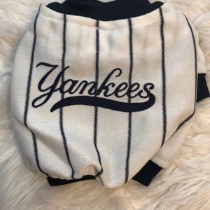 SPORTY K9 MLB YANKEES BASEBALL XXS DOG JERSEY